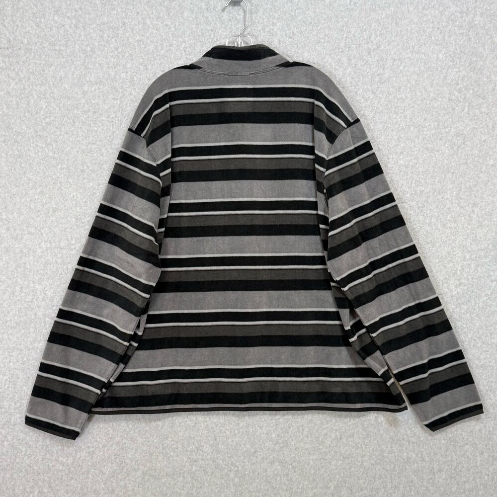 Duluth Trading Checkpoint Fleece Pullover Size 3X 1/4 Zip Mock Neck 22959 EUC - Picture 6 of 15